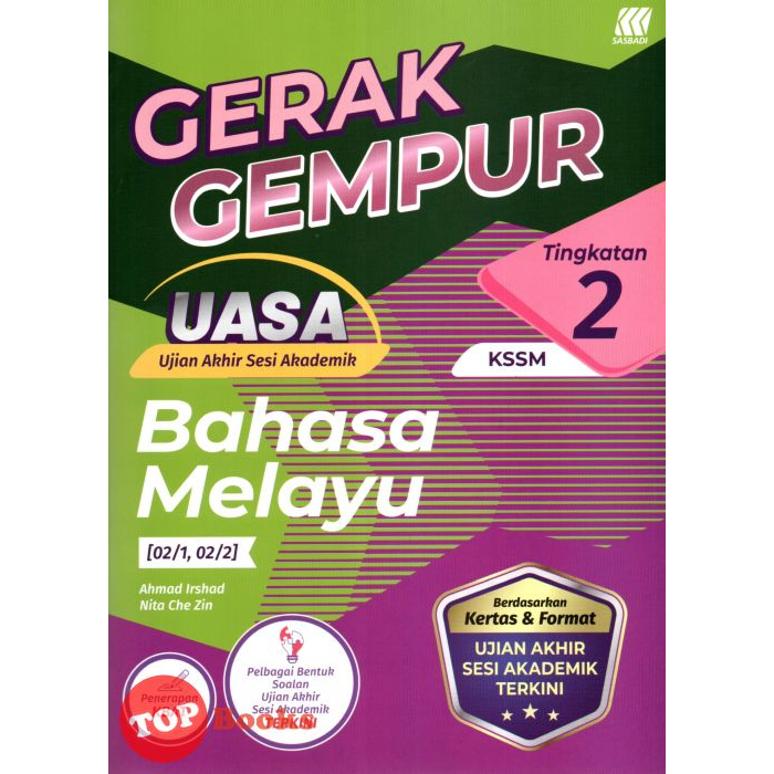 [TOPBOOKS Sasbadi] Gerak Gempur UASA Bahasa Melayu Tingkatan 2 KSSM ...