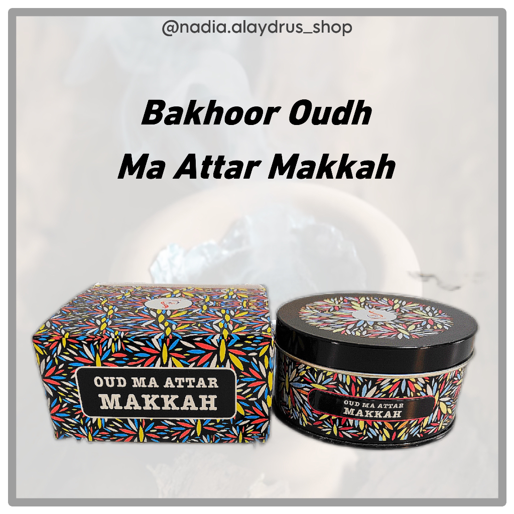 Bakhoor Oudh Ma Attar Makkah (40g) Shopee Malaysia