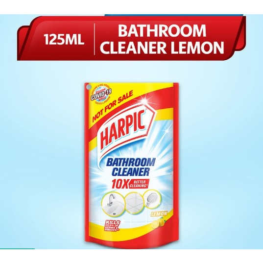 Harpic Bathroom Cleaner Lemon (125ml) Shopee Malaysia