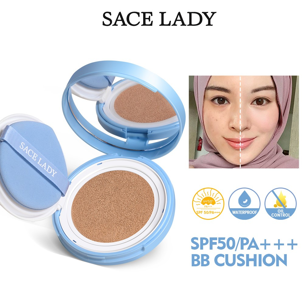 SACE LADY BB Cushion Foundation Matte Natural Finish Air Cushion SPF 50