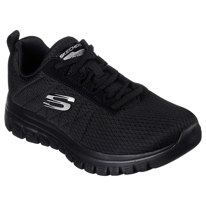 SKECHERS GRACEFUL 2.0 WOMEN'S SHOES BLACK | Shopee Malaysia