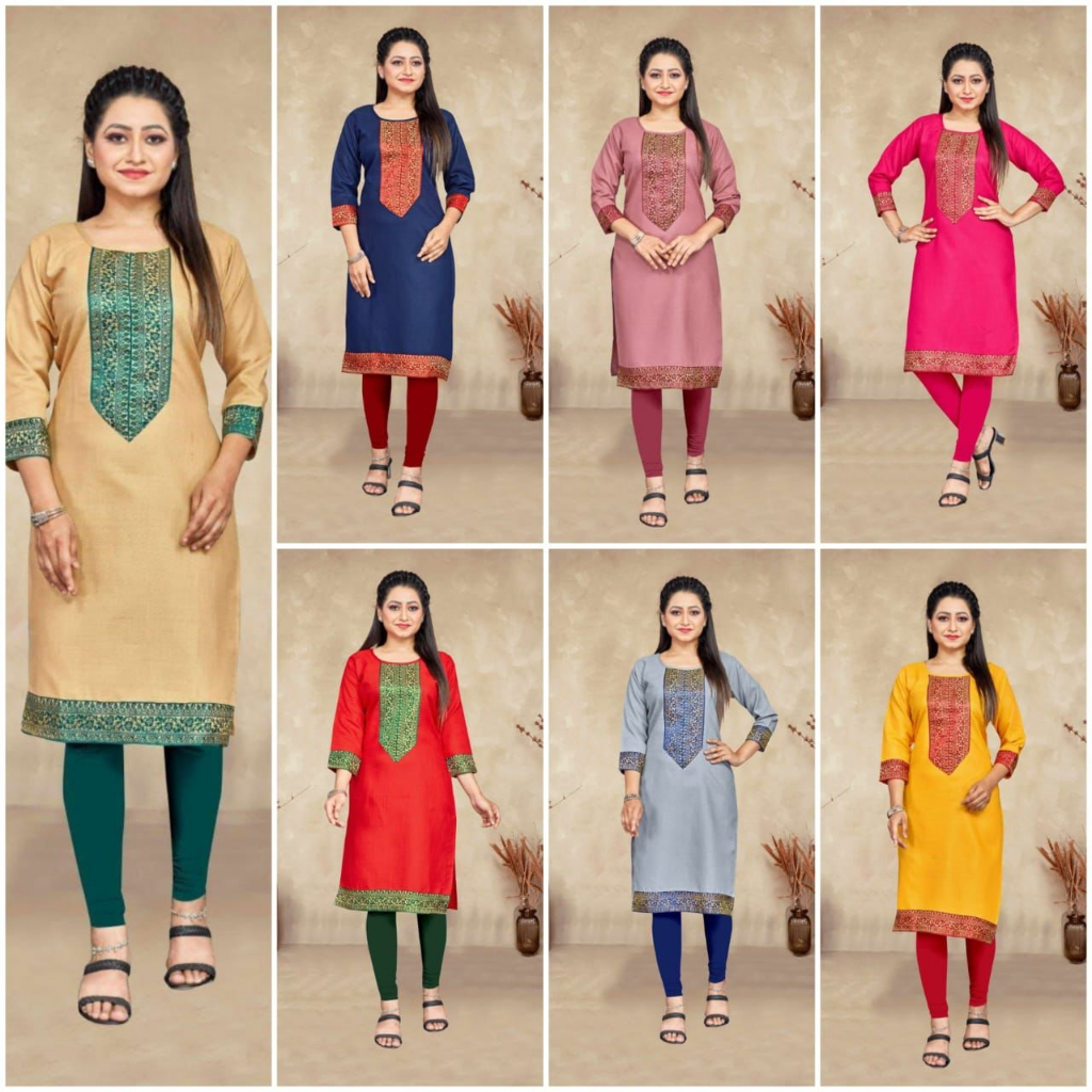 Gorgeous Casual Wear Cotton Kurti