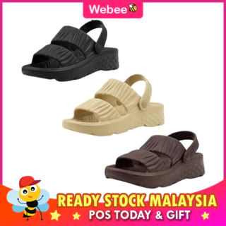 READY STOCK💝WEBEE L-2215 Women Fashion Sandal Flat Sandals Casual Beach Waterproof