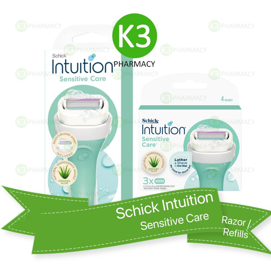 Schick Intuition Sensitive Care Razor / Schick Intuition Sensitive Care ...