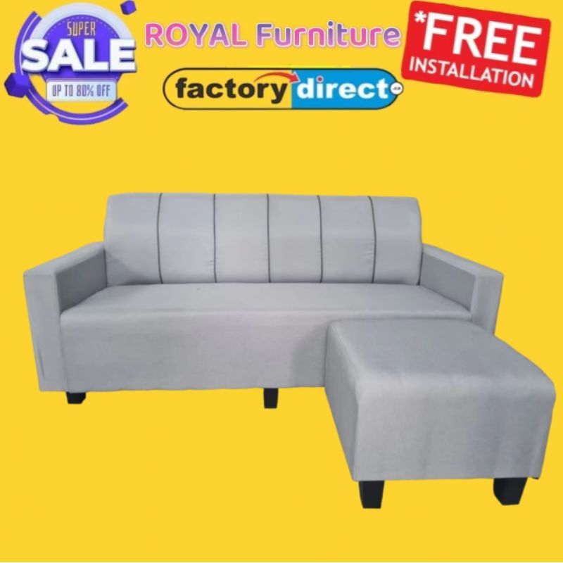 L shape sofa (untuk ruang tamu yang kecil) Shopee Malaysia