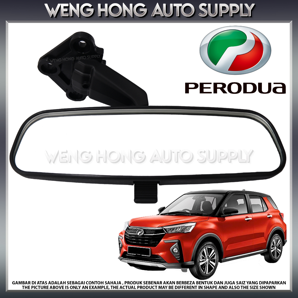Perodua Ativa Interior Room Mirror , Roof Rear View Mirror Original ...