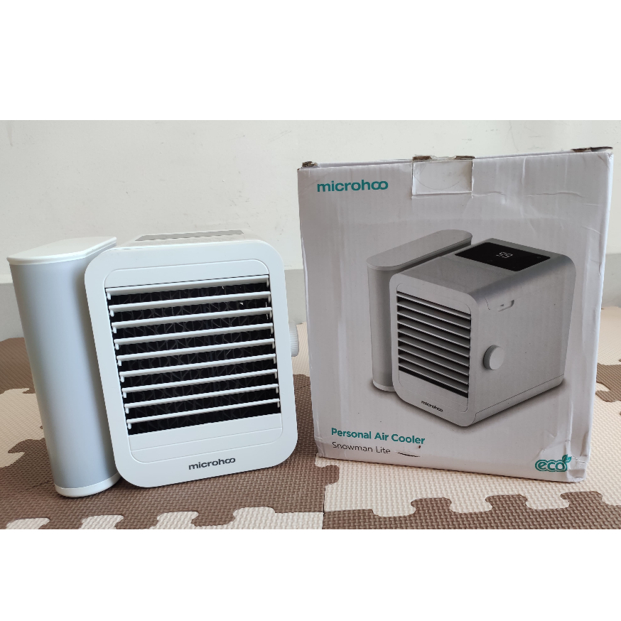 MICROHOO Mini Personal Air Cooler Air Conditioner 6W Adjustable Speed ...