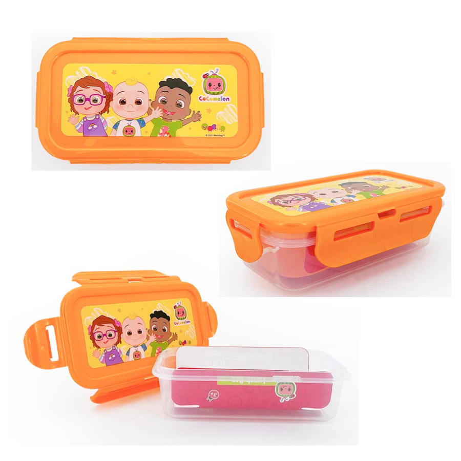 PinkFong Baby Shark Cocomelon Ricky Zoom Food Container Box / Sandwich ...