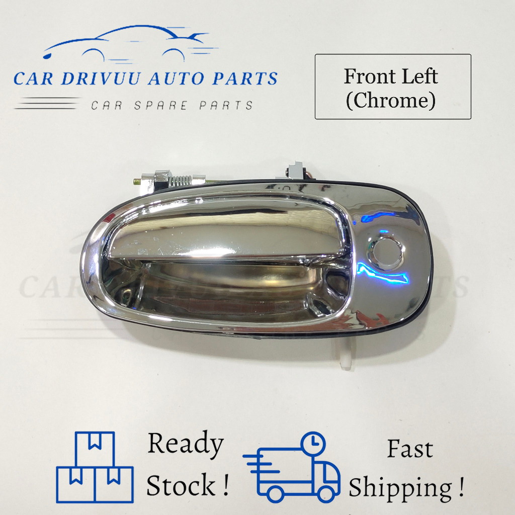 Proton Waja Door Outer Handle (Chrome) Shopee Malaysia