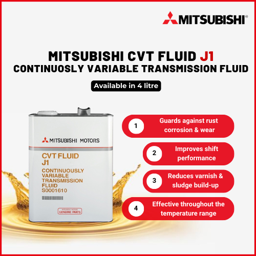 Mitsubishi CVT Fluid J1 (4L) Minyak Gearbox J1 | Shopee Malaysia