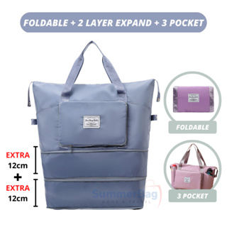 BIG Fashon Bag Beg Besar Balik Kampung Large Storage Beg Baju Waterproof Luggage  Bag Travel naraya style