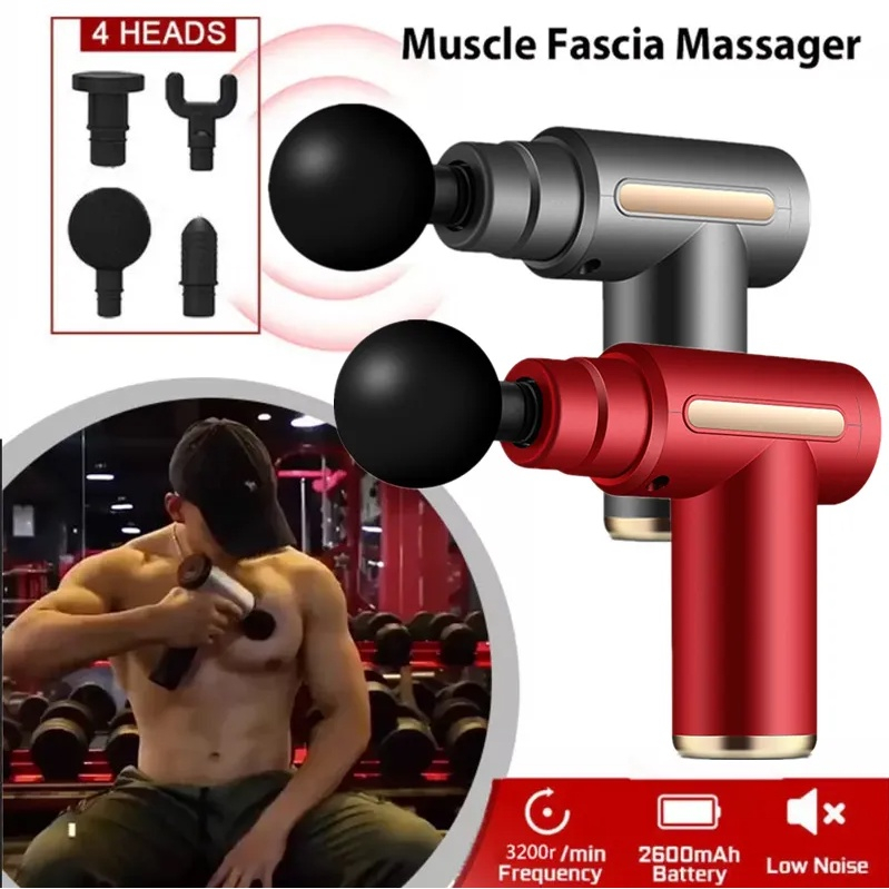 Mini Fascia Massage Gun Compact Size Portable Muscle Relaxation Device ...