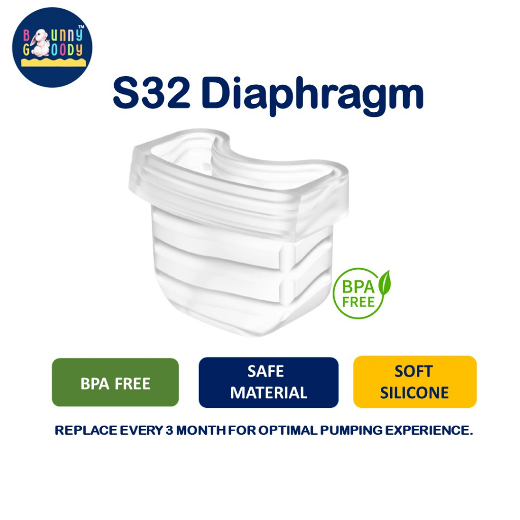 Goody S32 Wearable Breast Pump Silicone Diaphragm/ Replace pump Parts