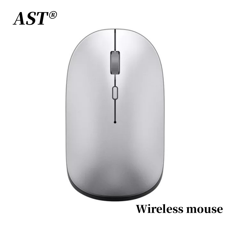 AST Wireless Mouse 2.4GHz Laptop mouse USB Charging Mouse Mute button