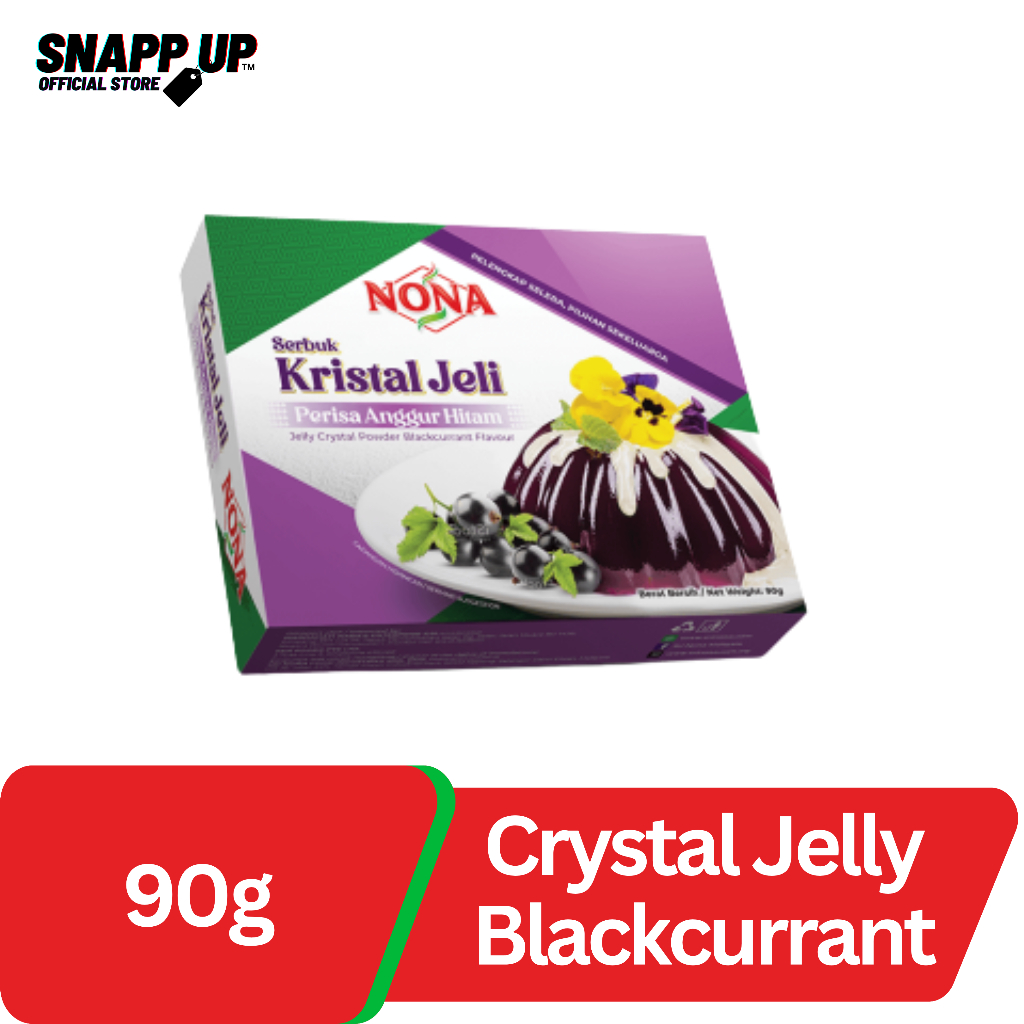 Nona Crystal Jelly Blackcurrant Flavour 90g Shopee Malaysia