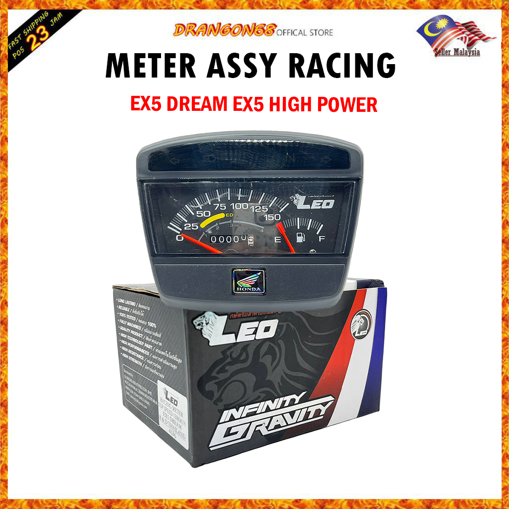 METER ASSY RACING TOP SPEED 150KM/H LEO THAILAND FOR HONDA EX5 DREAM ...