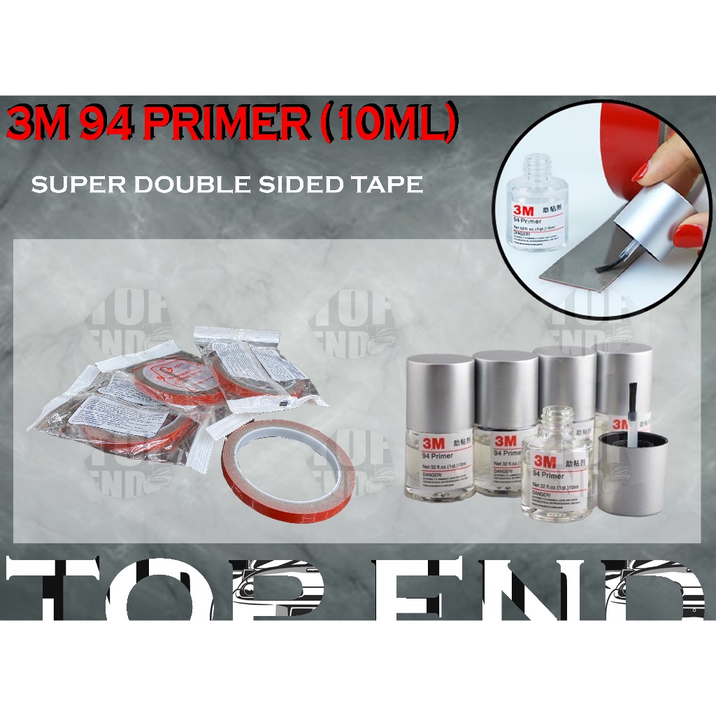 3M Double Side Tape Promoter 94 Primer Applicator 10ml Super Double