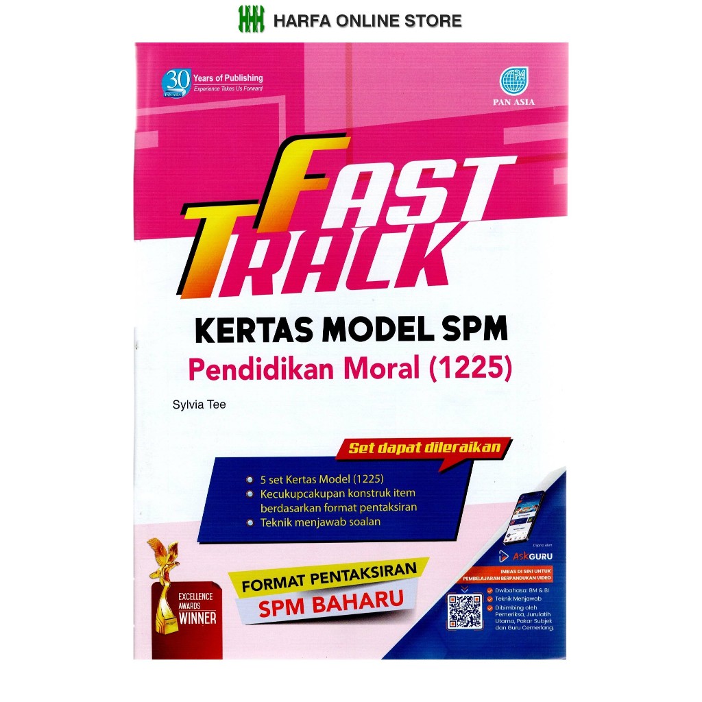 Buku Latihan Fast Track Kertas Model Spm Pendidikan Moral 1225 Shopee Malaysia 
