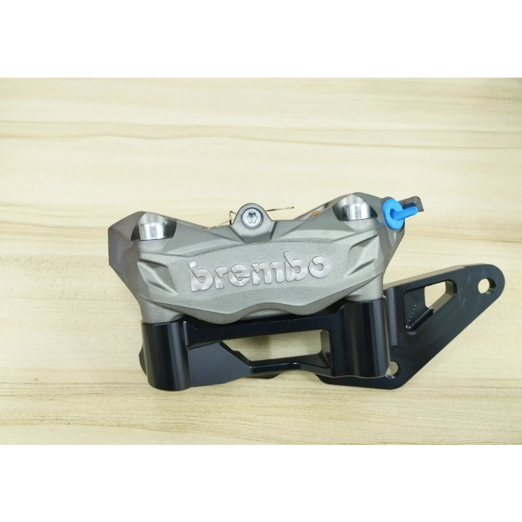 NVX NMAX ORIGINAL BREMBO M3 K50 K5 SILVER 4POT CALIPER FRONT SIAP ...