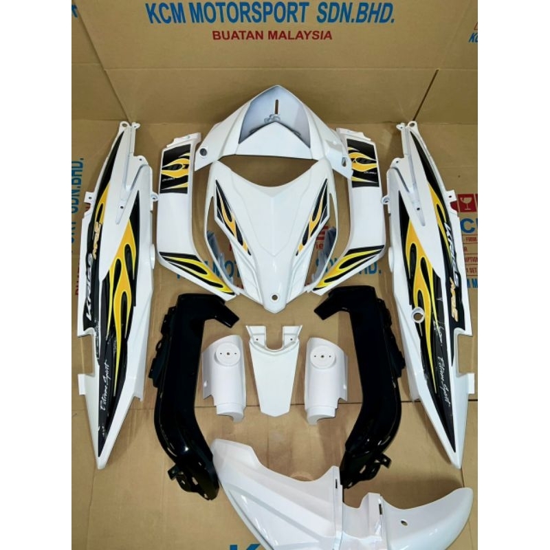 Coverset Hld Modenas Kriss Mr Api Edition Siap Tampal Shopee Malaysia