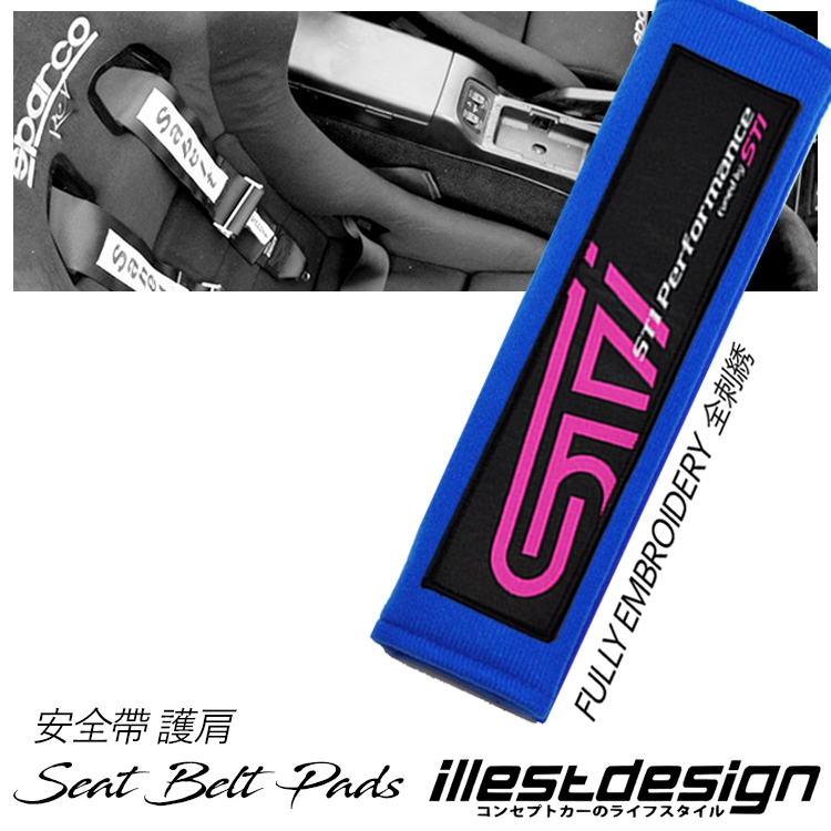 AUTOSPORTS SEAT BELT SHOULDER PADS SUBARU STI AND PRODRIVE DESIGN. FORESTER XT IMPREZA WRX STI LEVORG LEGACY XV OUTBACK Shopee Malaysia