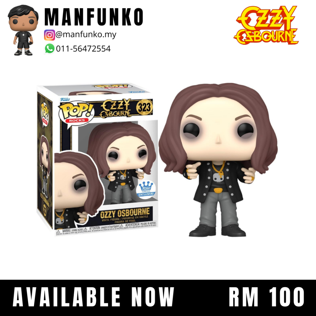 funko pop rocks ozzy osbourne 1989