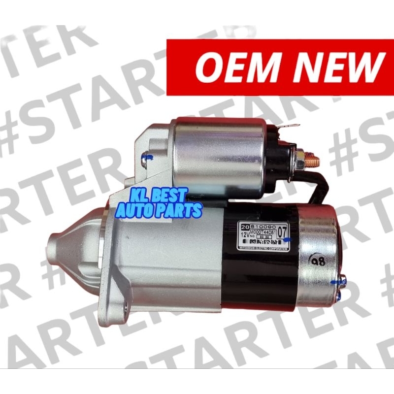 OEM NEW PROTON WAJA MMC 1.6 / GEN2 AUTO / MANUAL HIGH SPEED STARTER