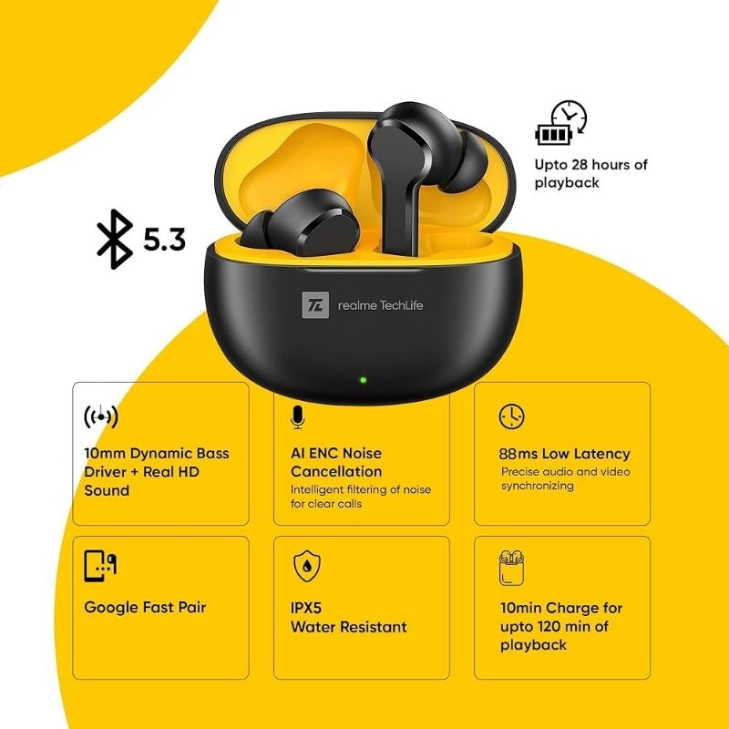 Realme earbuds online shopee