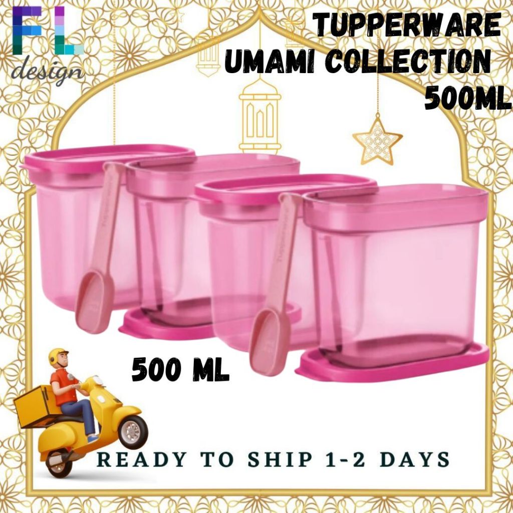 Tupperware Umami Collection (4pcs ) 500ml | Shopee Malaysia