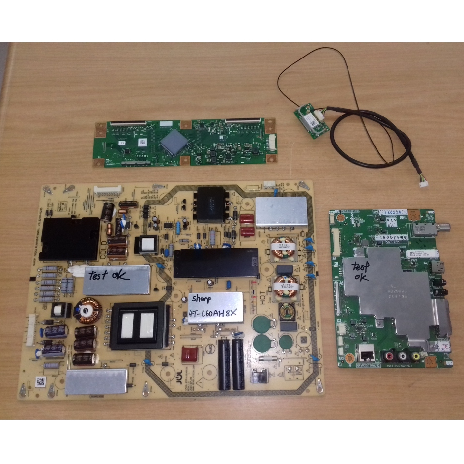 (BD39) SHARP 4TC60AH8X 4TC60AH8X LED TV SPARE PARTS Shopee Malaysia