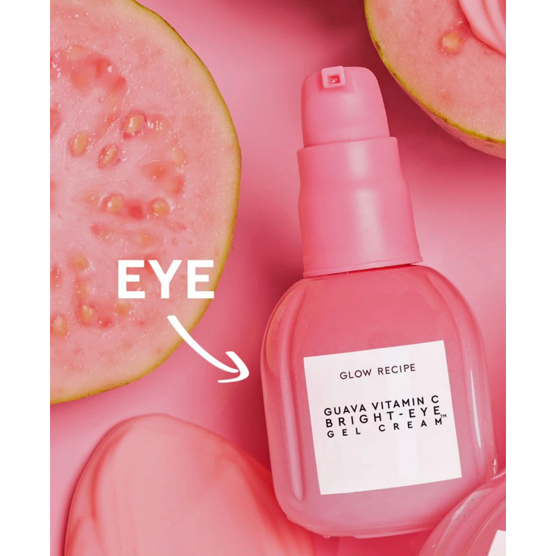 Glow Recipe Guava Vitamin C Bright Eye Gel Cream 💯 Authentic Shopee Malaysia