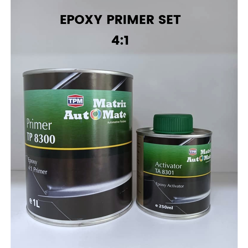 TPM EPOXY PRIMER/TP8300/ 41/PRIMER BESI/CAT KERETA Shopee Malaysia