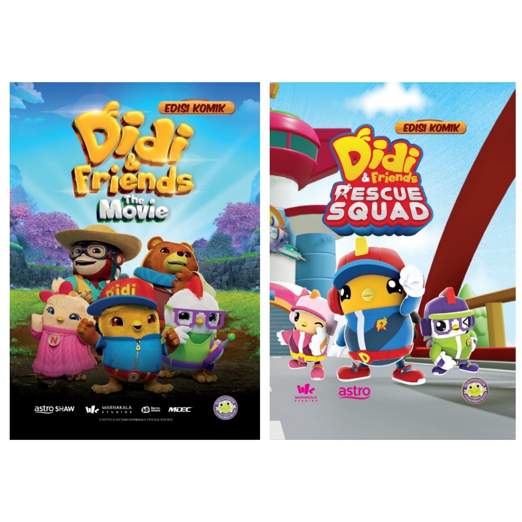 (Edisi Komik) Didi & Friends The Movie / Rescue Squad (Kulit Keras) [Eksklusif POPULAR