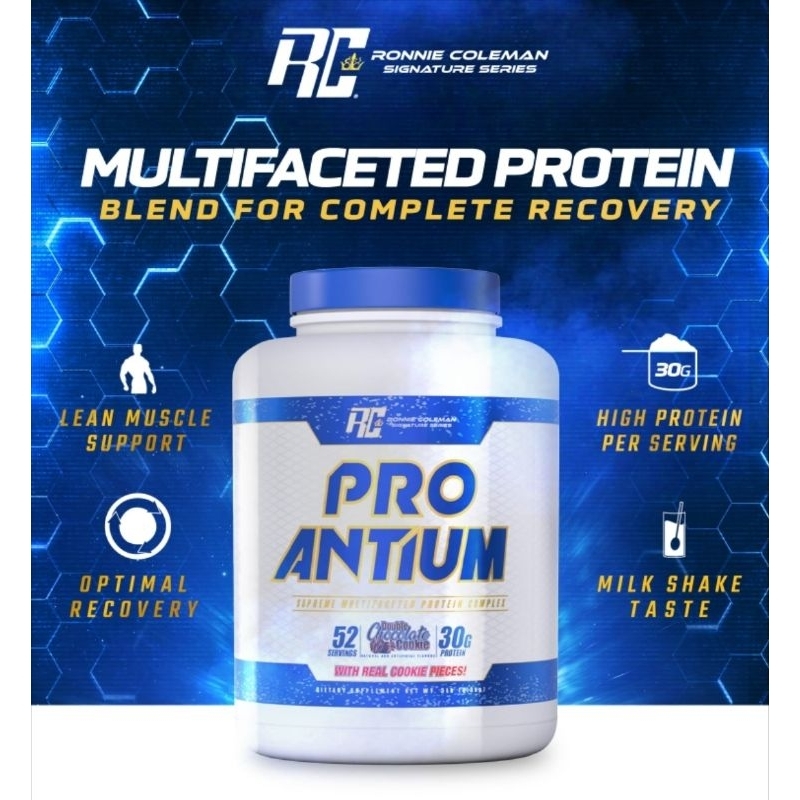 RC Ronnie Coleman Pro-Antium Whey Protein Blend 5lb(2.27kg). The Best ...