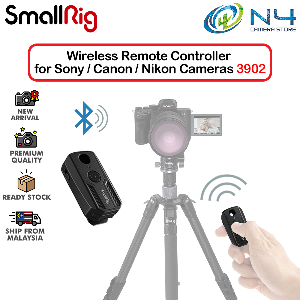 SmallRig Wireless Remote Controller for Select Sony / Canon / Nikon ...