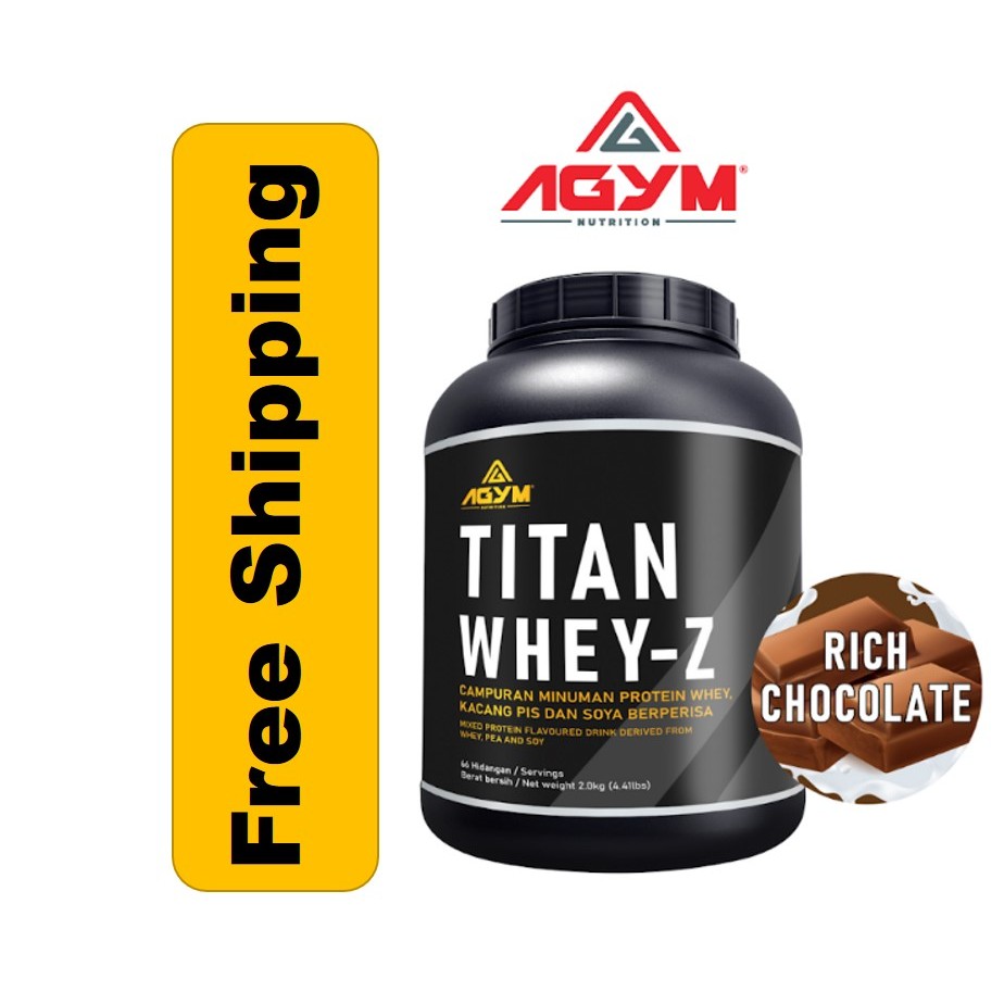 Titan Whey Z Protein HALAL Jakim 2kg (66 servings) BEST PRICE