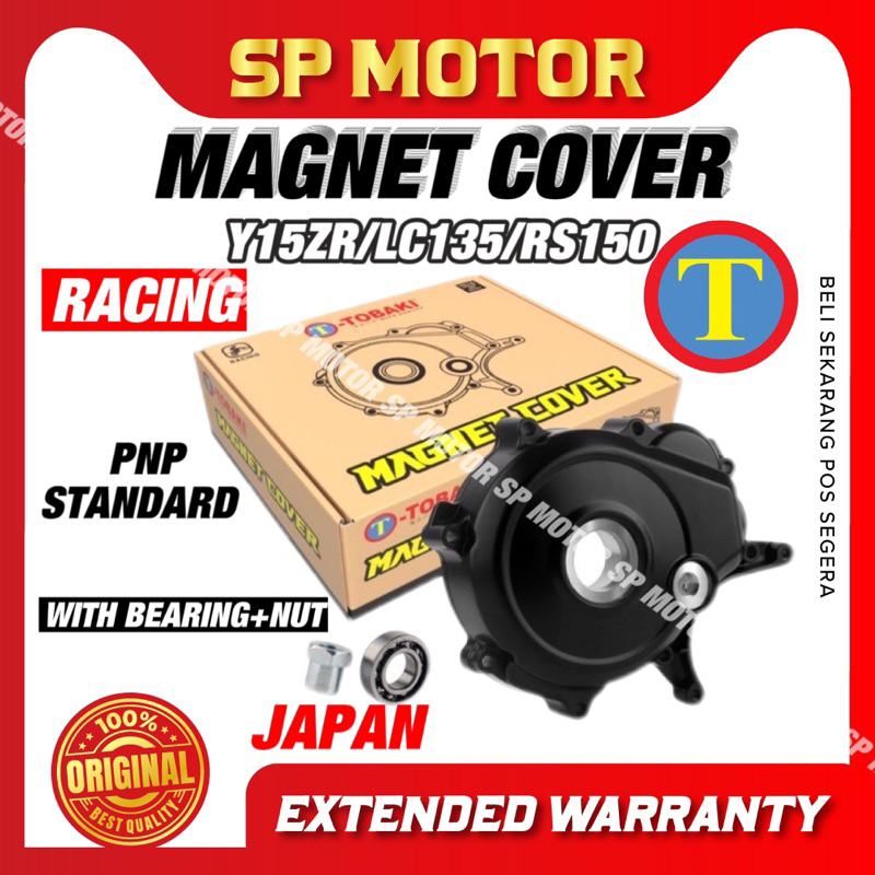 Y15ZR/ LC135/ RS150R TOBAKI RACING MAGNET COVER/MAGNET COVER RACING ...