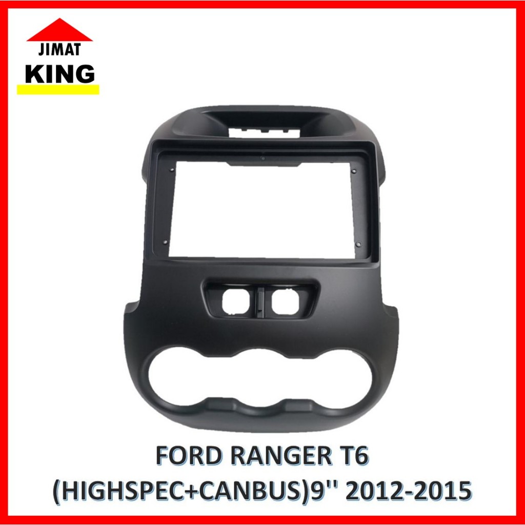 Android Player Casing FORD RANGER T6 (HIGHSPEC+CANBUS) 9'' 2012-2015 ...