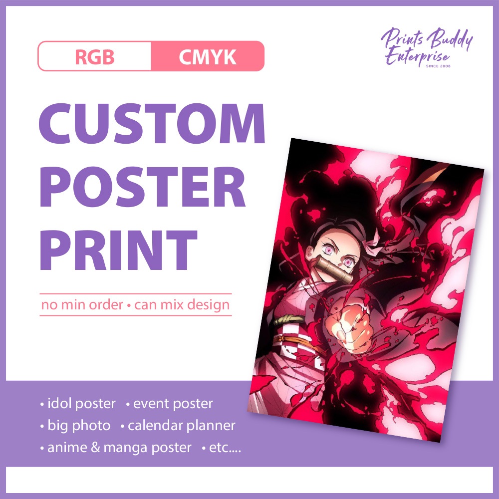  print own design a3 poster photo artprint flyers brochures