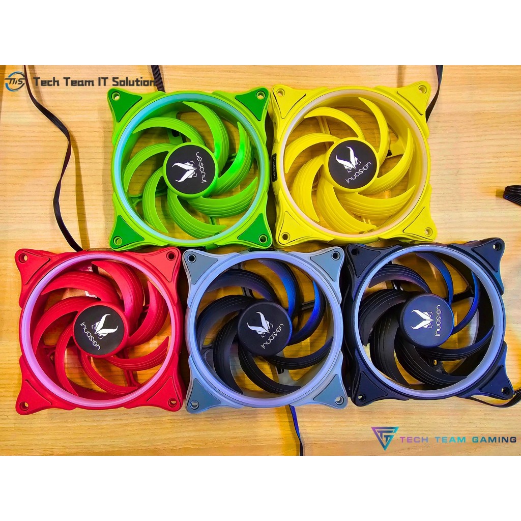 INVASION TR-120 New and Colorful ARGB PC Fans (120MM) | Shopee Malaysia
