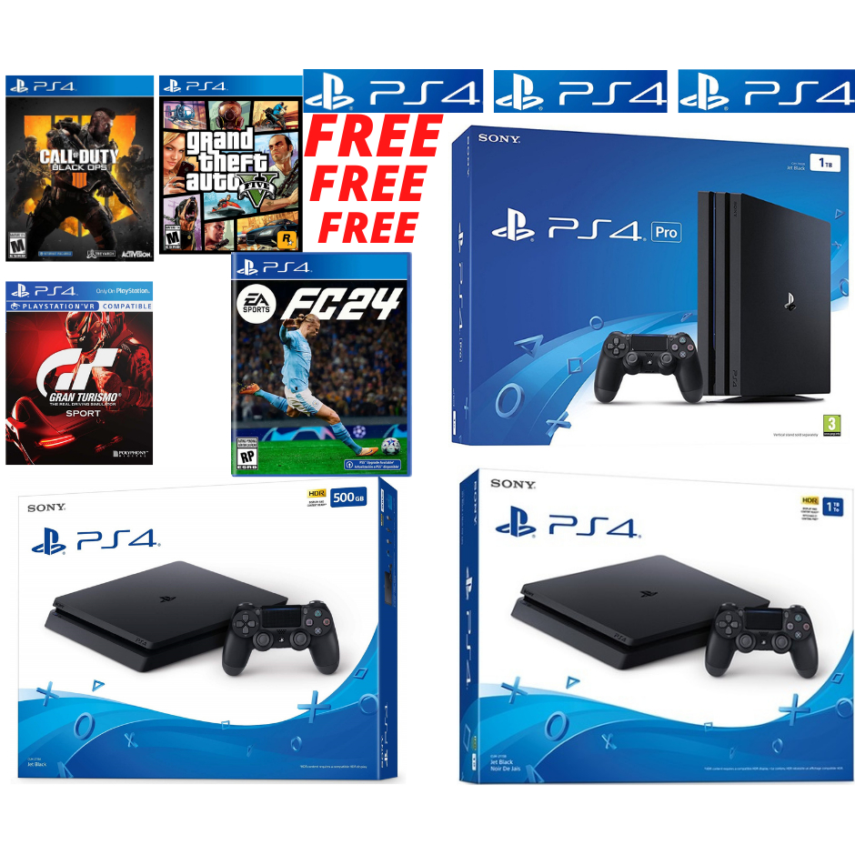 [PROMO] SONY PS4 Slim 1TB /PS4 Pro 1TB/ PS4 Slim 500GB/ PS4 Pro 1 ...