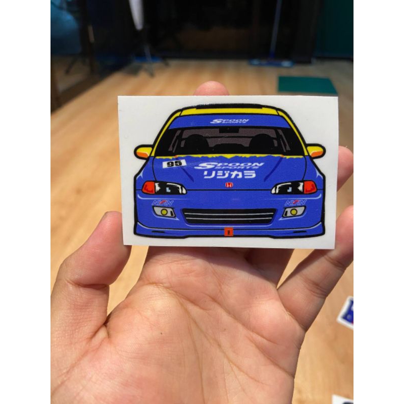 Honda Civic Ferio EG9 EG8 UV STICKER | Shopee Malaysia
