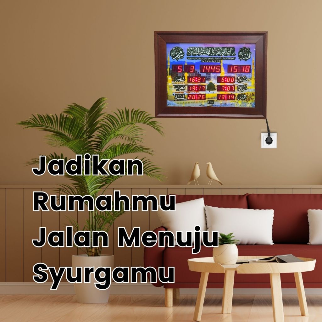 Jam Azan Digital Promas Buatan Malaysia Diperakui JAKIM Waktu Solat