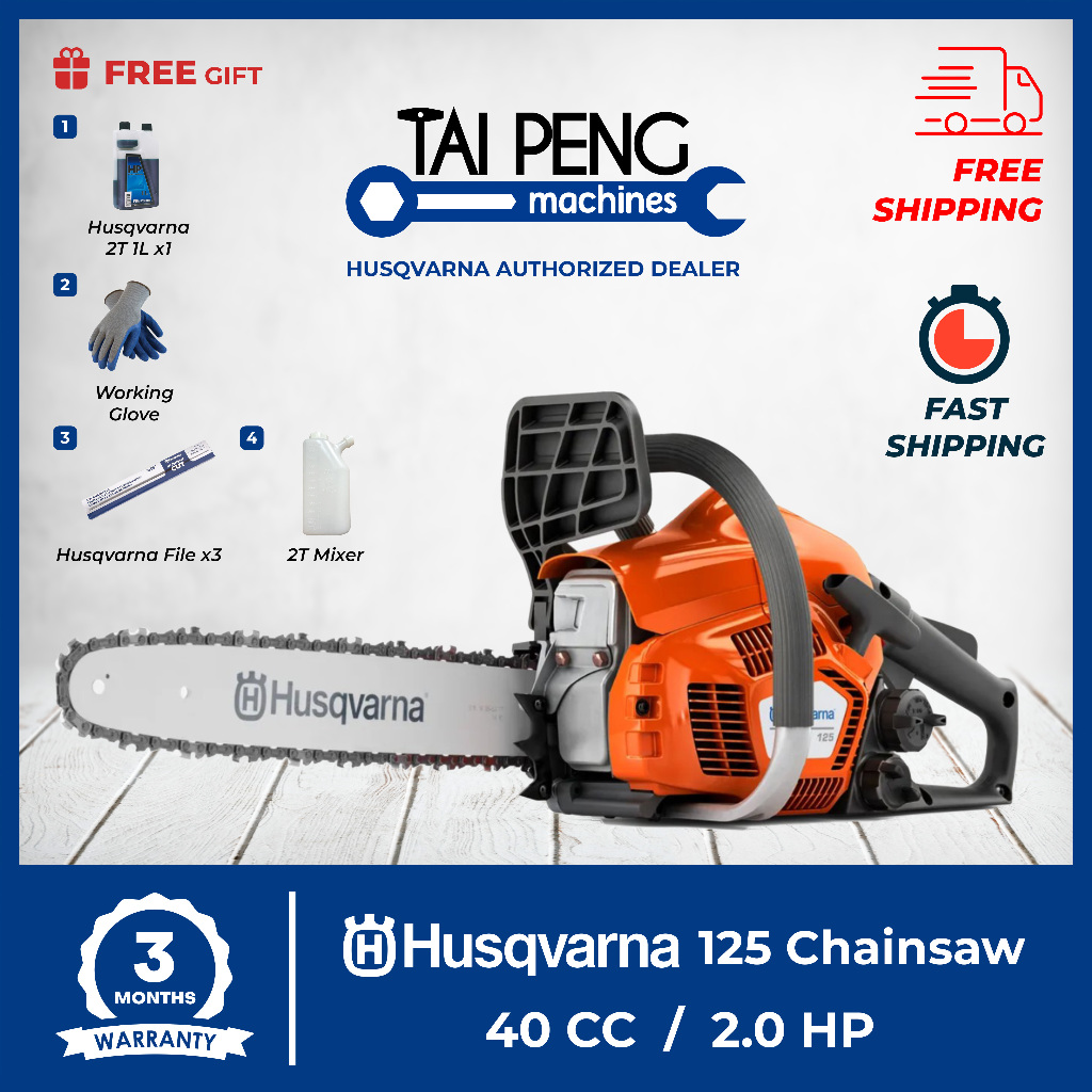 Original HUSQVARNA 125 chainsaw h125 | Shopee Malaysia