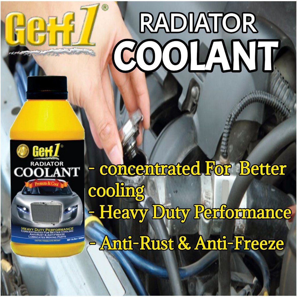 Getf1 Radiator Coolant glycol prevent overheat rust antifreezes tahan ...