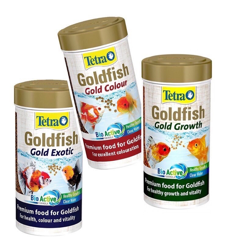 Tetra Goldfish Gold Colour Fish Food Makanan Ikan Emas Shopee Malaysia