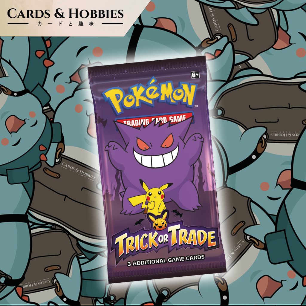 PTCG Pokémon Trading Card Game Trick or Trade Booster Packs
