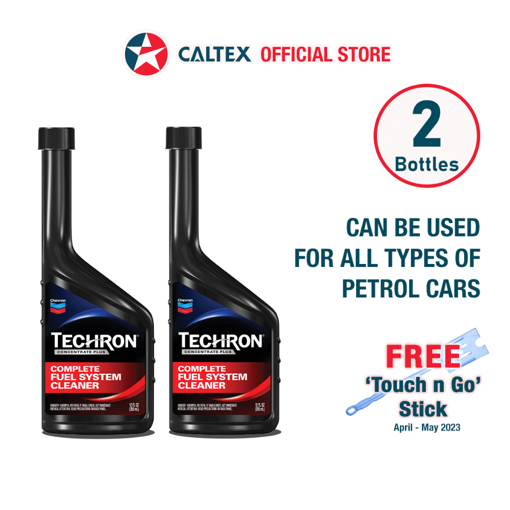 Caltex Techron Concentrate Plus Fuel System Cleaner (355ml x 2 Bottles