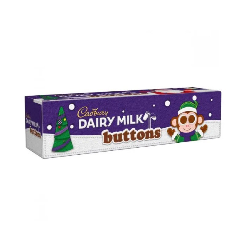 Cadbury Dairy Milk Buttons Tube 72g Shopee Malaysia