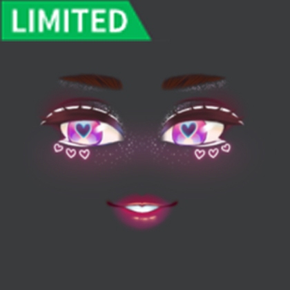 Roblox Limited Face Heart Gaze Zara Larsson | Shopee Malaysia